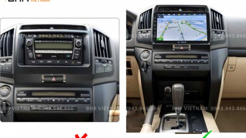 Màn hình DVD Android xe Toyota Land Cruiser 2008 - 2015 | Vitech Pro